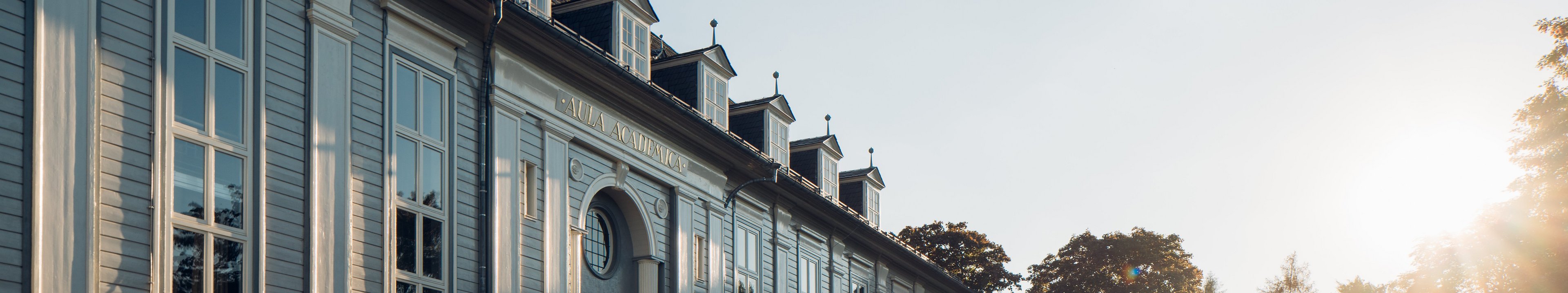 Gebäude der Aula Academica in Clausthal-Zellerfeld