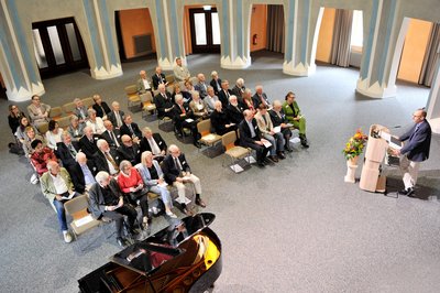 Feier in der Aula. 