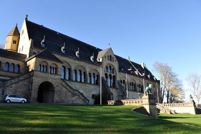 Kaiserpfalz Goslar von außen.